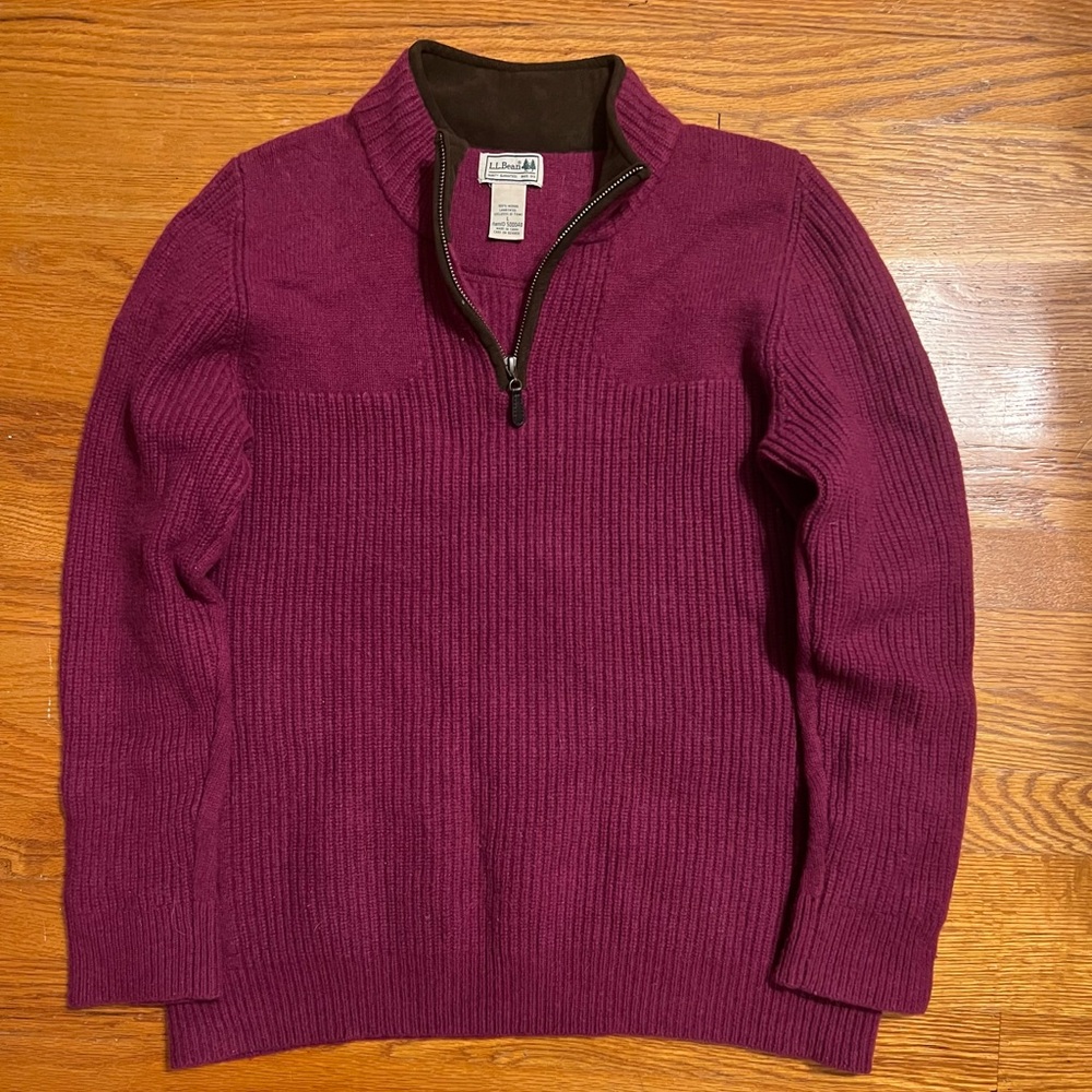 LL Bean Waterfowl sweater women’s large